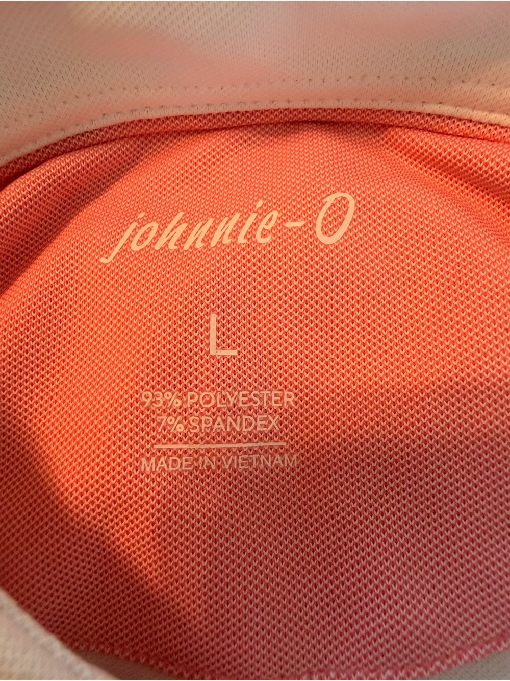 Johnnie-O Frederick Medallion Funky Buddha Polo Shirt Performance Active Golf L - Picture 10 of 12